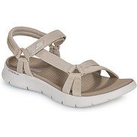 Skechers Women/'s GO Walk Flex Sandal Sublime, Taupe Textile, 7 UK