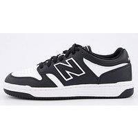 New Balance 480 trainers in black & white