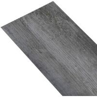 Union Rustic Marcelina 2mm Oak Laminate Flooring in Grey 61cm L X 30.5cm W