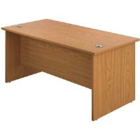 Wayfair Basics™ Buariki Desk Oak 73cm H x 180cm W x 60cm D