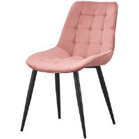 Canora Grey Hindman Upholstered Dining Chair Pink 86cm H X 52cm W X 43cm D