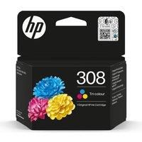 HP 308 Tri-color Original Ink Cartridge