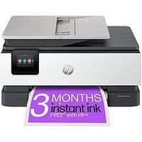 HP OfficeJet Pro 8132e All-in-One Printer | Colour | Printer for Home | Print, Scan, Copy, Fax Automatic Document Feeder| 3 Months Instant Ink with HP | Print over VPN with HP+ | Up to 3 Year Warranty