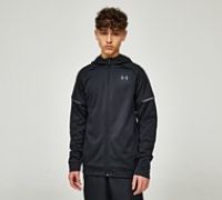 Under Armour Junior Armour Fleece Storm Full-Zip Hoodie - Black - Size S/B