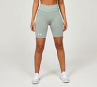 Under Armour Womens Train Seamless Short - Green - Size S