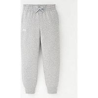 Under Armour UA Rival Fleece Joggers, Gray, YXL