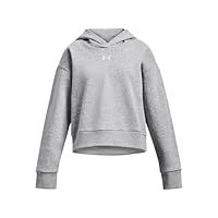 Under Armour Girl/'s UA Rival Fleece Crop Hoodie Shirt