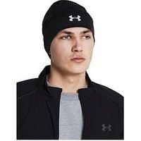Under Armour Mens Running Storm Launch Beanie - Black