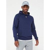 Under Armour Men's Rival Fleece Hoodie, Blue