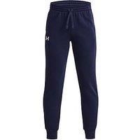 Under Armour UA Rival Fleece Joggers, Blue, YMD