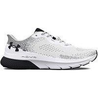 Under Armour Men/'s Ua HOVR Turbulence 2 Trainers, 105 white, black, black, 10 UK