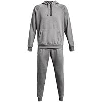 Under Armour Mens Rival Fleece Tracksuits Castlerock Heather XL Gray