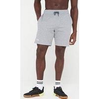 Under Armour Mens Rival Fleece Shorts - Ultra-Soft Cotton Blend