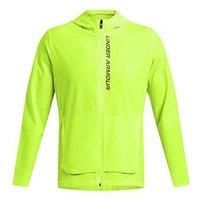 Under Armour Outrun The Storm Men/'s Running Jacket High-vis Yellow-Black-Reflective XXL