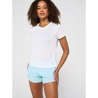 Under Armour Women/'s UA Launch Shortsleeve Shirt White
