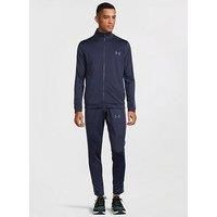 Under Armour UA Knit Track Suit, Midnight Navy / / Downpour Gray, MD