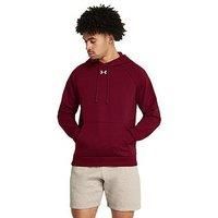 Under Armour Men/'s Rival Fleece Hoodie Sweatshirt, (625) Cardinal/White, XXL
