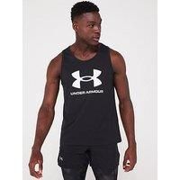 Under Armour Men/'s UA Sportstyle Logo Tank, Men/'s Sports Shirt, Lightweight Tank Top for Men, Quick-Drying Running Top Black