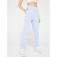 Under Armour Womens Rival Terry Joggers Pants Bottoms Celeste/White XL