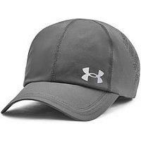 Under Armour Mens Launch Adjustable Running Cap Breathable Lightweight - Grey
