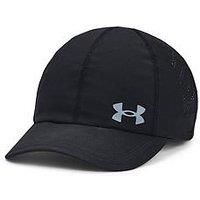 Under Armour Womens Launch Adjustable Running Cap Breathable Lightweight - Black