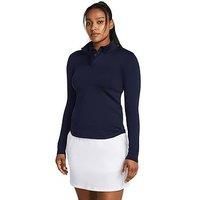 Under Armour Womens Golf Playoff 1/4 Zip - Midnight Navy