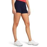 Under Armour Women/'s Drive Shorty, (410) Midnight Navy / Midnight Navy / Halo Gray, 6