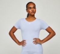 Under Armour Womens Train Seamless Short Sleeve T-Shirt - Pink - Size L