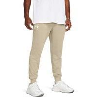 Under Armour Rival Terry Joggers - Breathable Sweat-Wicking Gym & Running Trousers, Tapered Fit