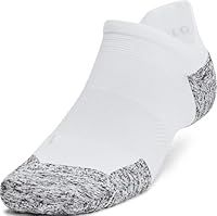 Under Armour - Unisex Ad Run Cushion 3Pk Ns Socks, Color White (100), Size: Small