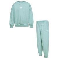 Nike NKN Essential Fleece Crew Set