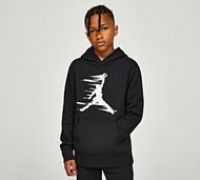 Jordan HBR Flight Motion Fleece Hoodie - Black - Size L/B