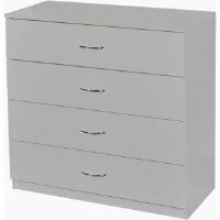Ebern Designs 4 Drawer Chest Cabinets Grey Set Grey 73cm H X 75cm W X 34cm D
