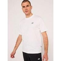 New Balance Men'S Relaxed Logo T-Shirt - White