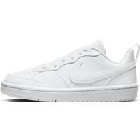 NIKE Court Borough Low Recraft Sneaker, White, 3 UK