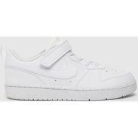 Nike white court borough low recraft Junior Trainers