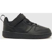 Nike black court borough low recraft Toddler trainers