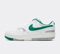NIKE Women/'s Gamma Force Low, White Malachite Light Smoke Grey, 3.5 UK