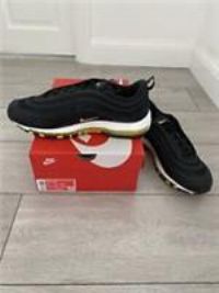Nike Air Max 97 Black/Opti Yellow-White Trainers FQ2442 001 UK Size 11 BNIB