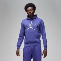 Nike Jordan Flight MVP Men's Fleece Pullover Hoodie - Purple - Cotton/Polyester