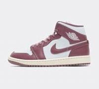Jordan Womens Air Jordan 1 Mid Trainer - White - Size 4