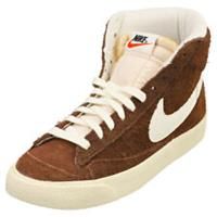 Nike Blazer Mid 77 Vintage Womens Brown White Fashion Trainers - 4.5 UK