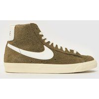 Nike blazer mid 77 trainers in khaki