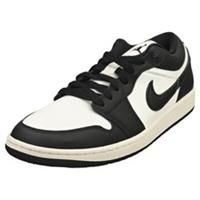 Nike Air Jordan 1 Low Se Womens Casual Trainers in Black White