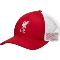 Liverpool F.C. Rise Older Kids' Nike Football Trucker Cap - Red - Cotton