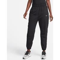 Nike Women/'s W Nk Fast Df WRM Mr 7/8 PNT Trousers, Black/Reflective Silver, XS