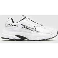 Nike Women/'s Initiator Running Shoe, White/Metallic Silve, 7 UK