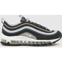 Nike black and blue air max 97 Youth Trainers