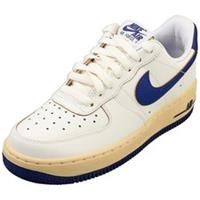 Nike Women/'s AIR Force 1 /'07 Sneaker, Sail Deep Royal Blue Vanilla Scoop, 6 UK