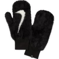 Nike Plush Knit Mittens - Black
